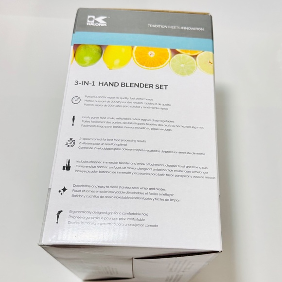 Kalorik 3-IN-1 HAND BLENDER Set - Picture 2 of 3
